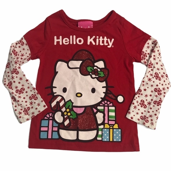 HELLO KITTY Long sleeve sparkly shirt - Picture 1 of 4